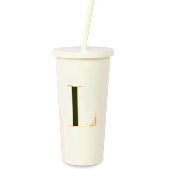 Kate Spade New York Insulated Initial Tumbler with
